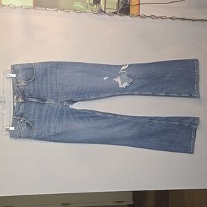 We the Free Jeans Women’s Size 30 Blue Mid Rise Bootcut Distressed NWOT